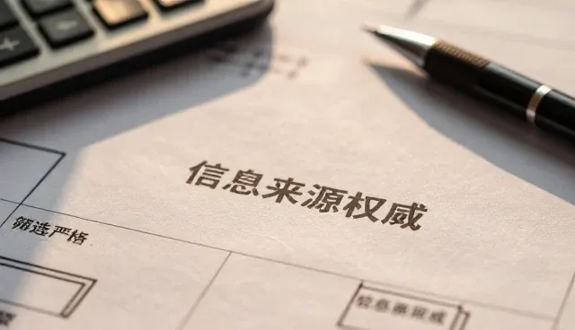 信息来源权威性在数据支持服务中的关键作用